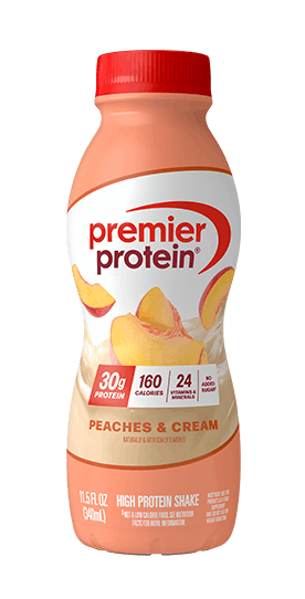 Peaches & Cream Protein Shake