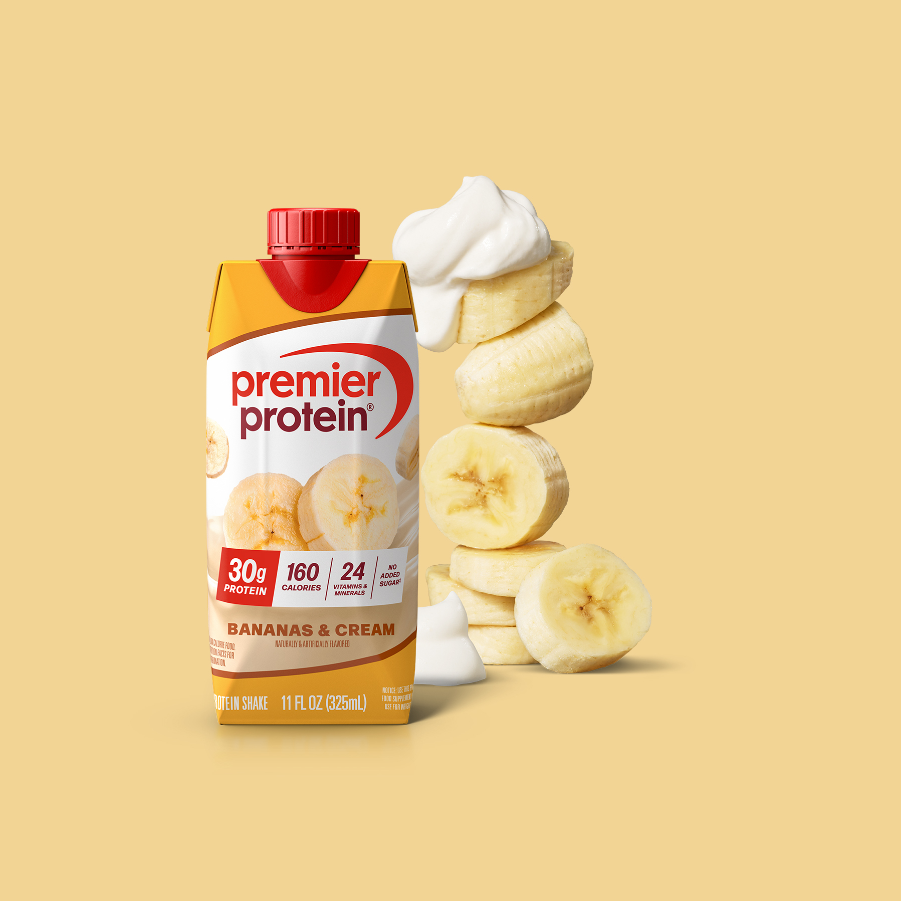 Bananas & Cream Protein Shake - Image 3
