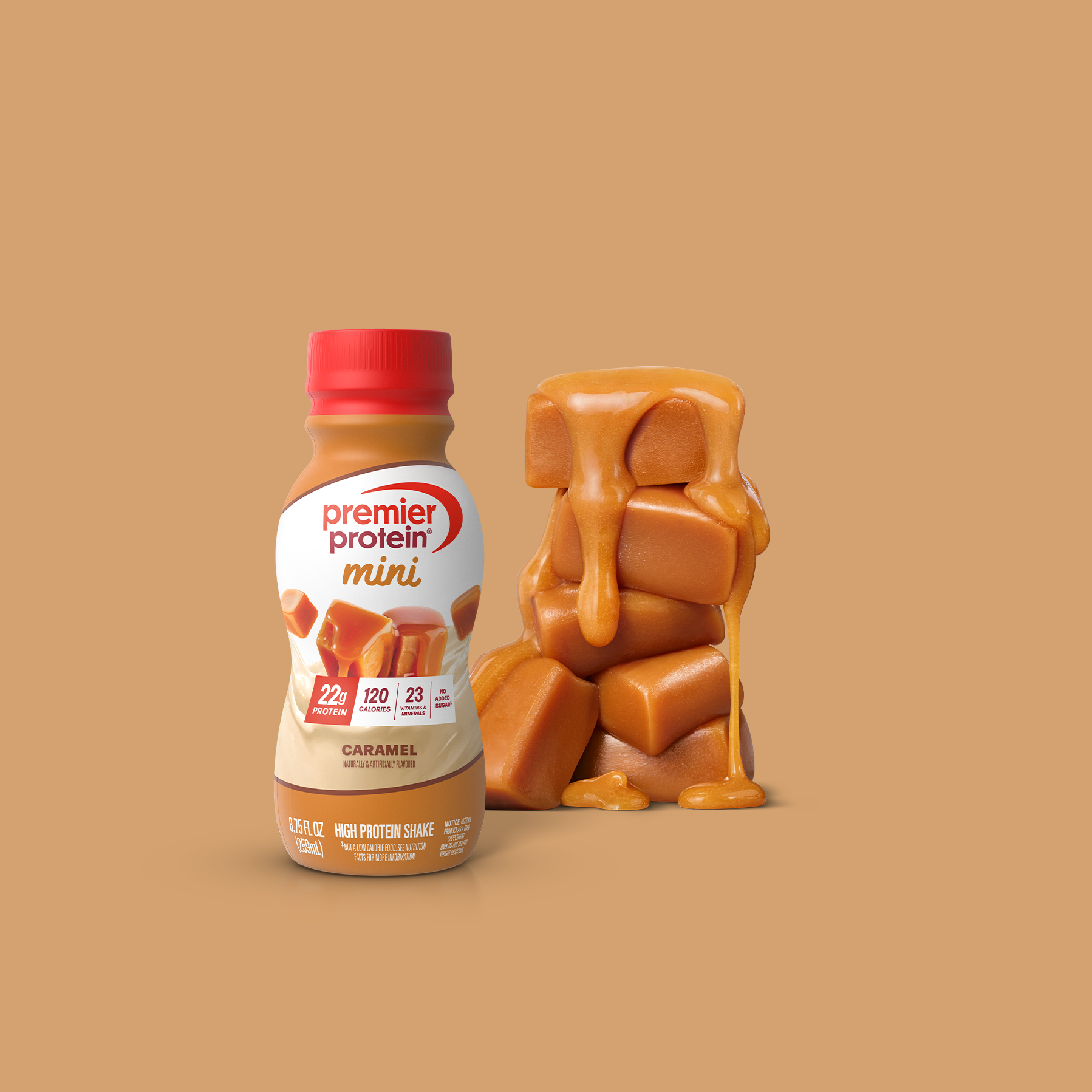 Caramel Mini Protein Shake - Image 2