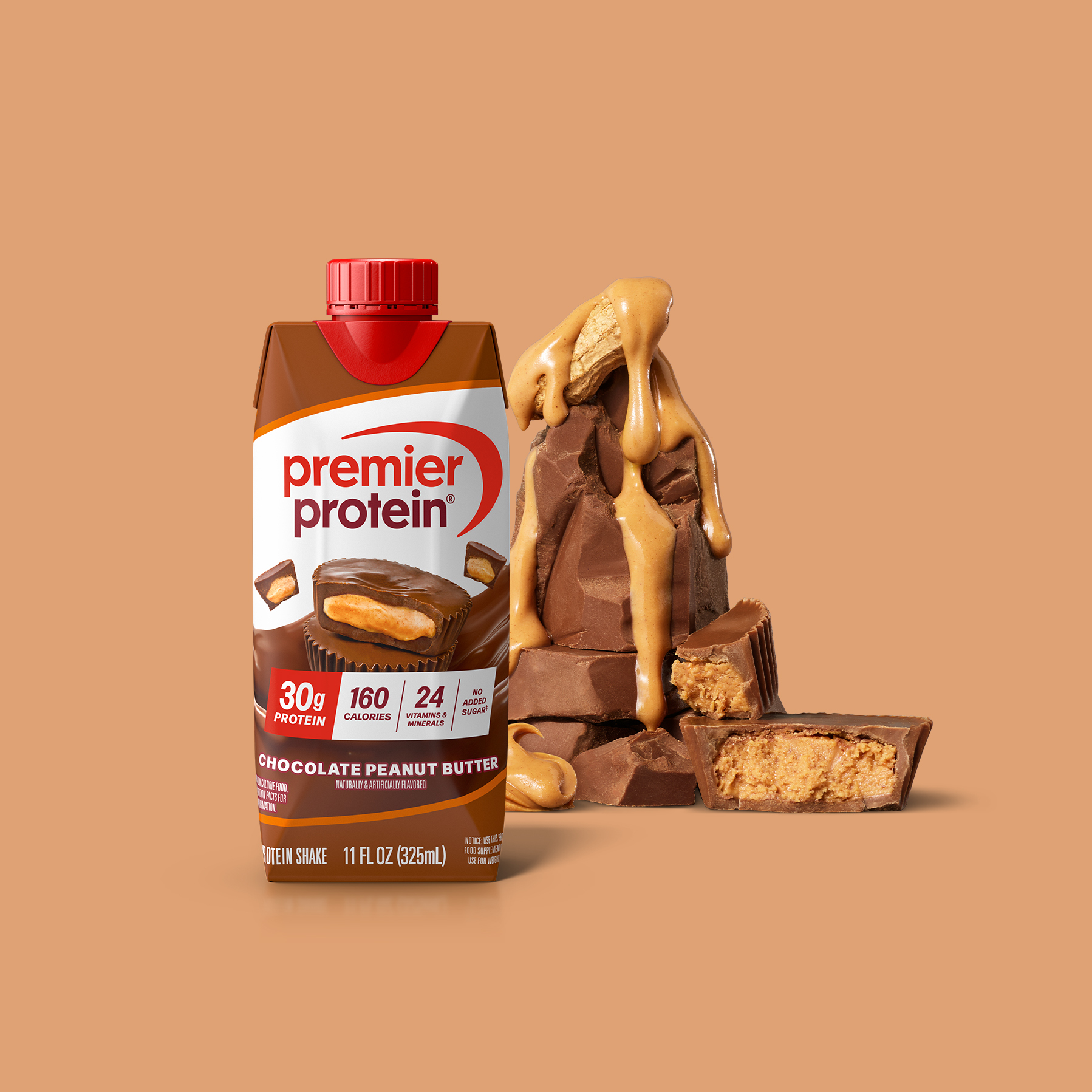 Chocolate Peanut Butter Protein Shake - Image 3