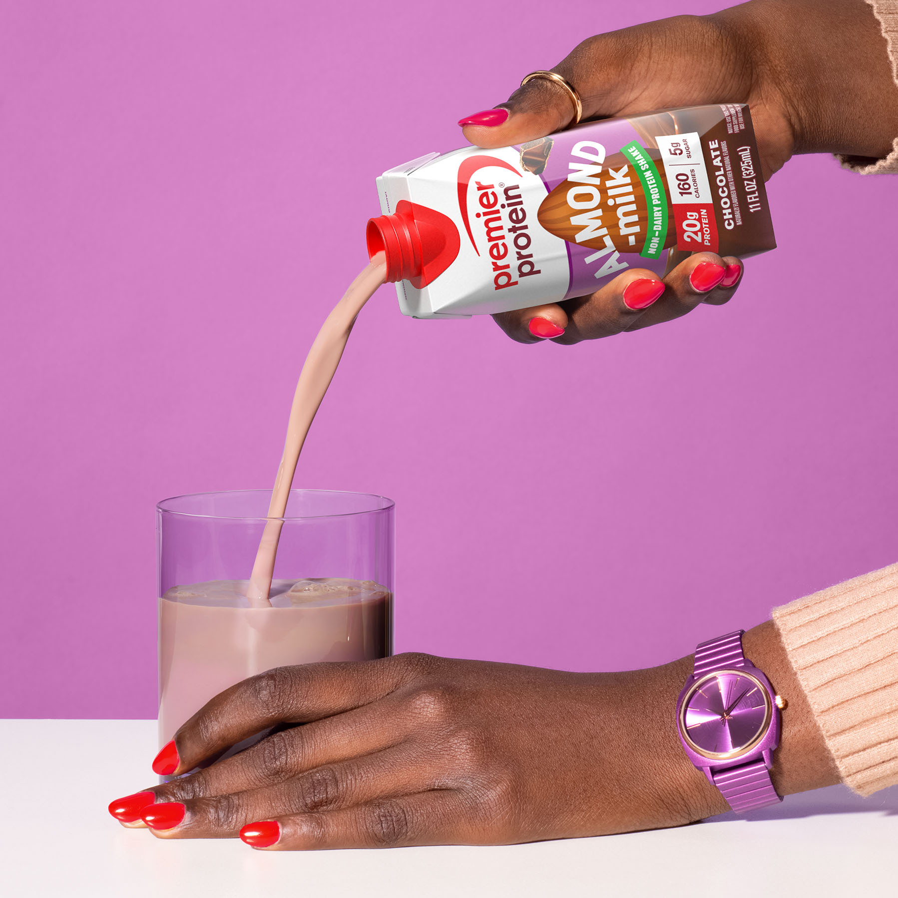 Chocolate Almondmilk Non-Dairy Protein Shake - Image 2