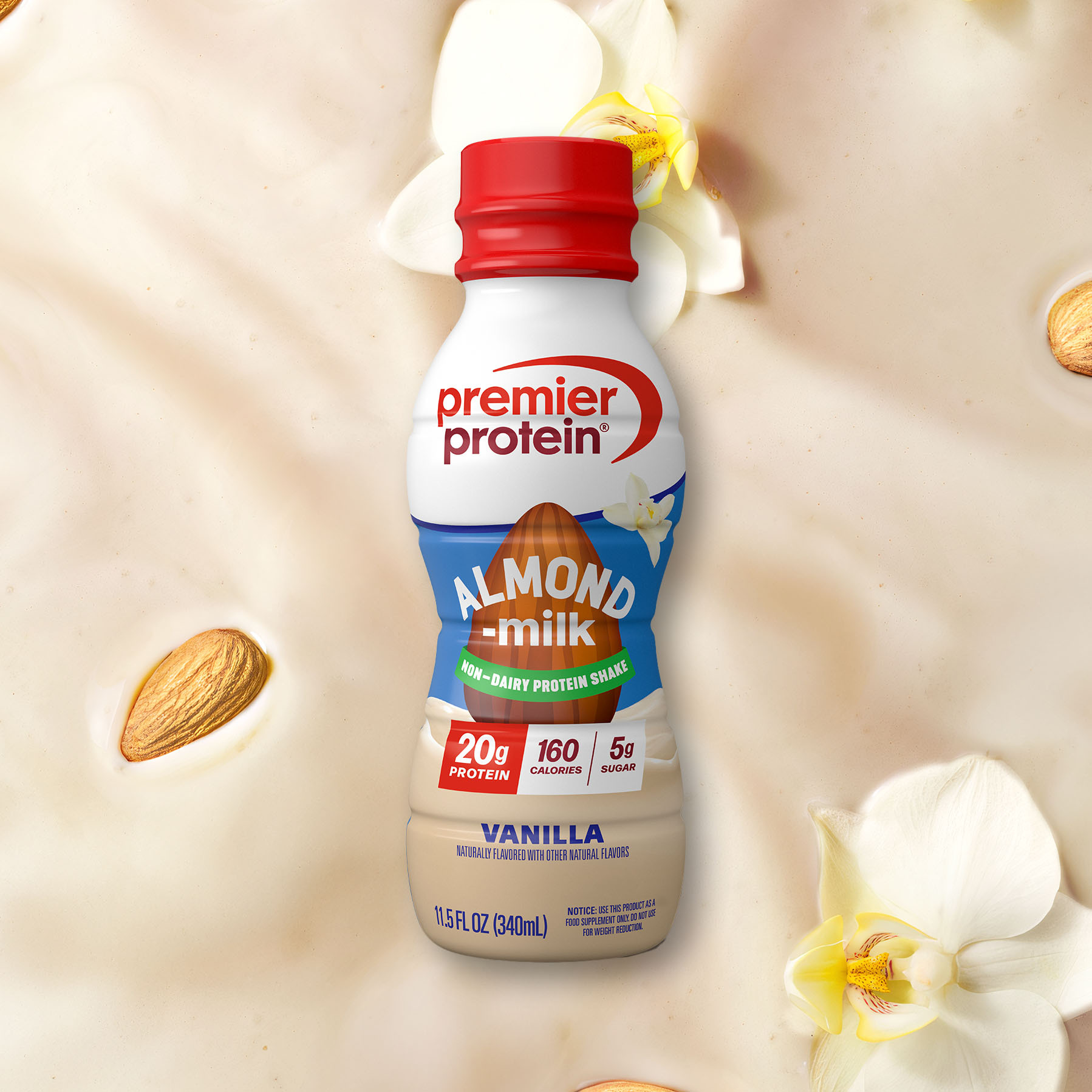 Vanilla Almondmilk Non-Dairy Protein Shake - Image 3